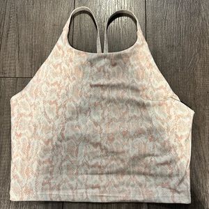 Old navy powersoft snake print workout tank
